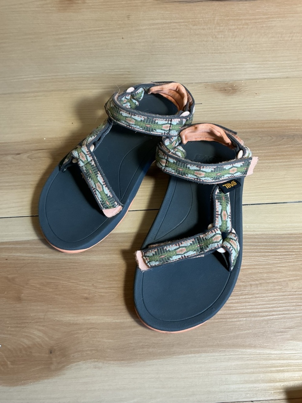Teva Kids Hurricane XLT2 Canyon Sea Foam Big Kid Size 1 Adjustable Water Sandals